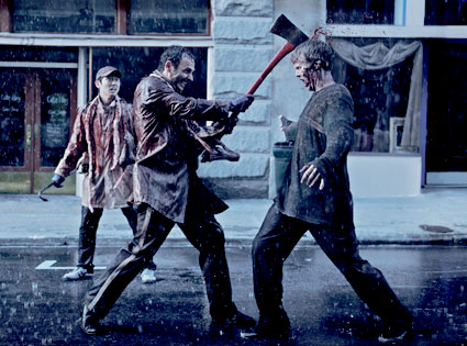 Steven Yeun, Andrew Lincoln, Walking Dead Steven Yeun, Andrew Lincoln, Walking Dead